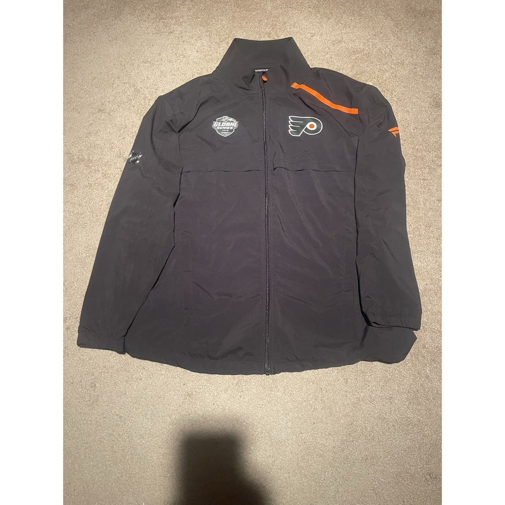 Men's Fanatics Philadelphia Flyers Global Series Hockey  Jacket Size Large